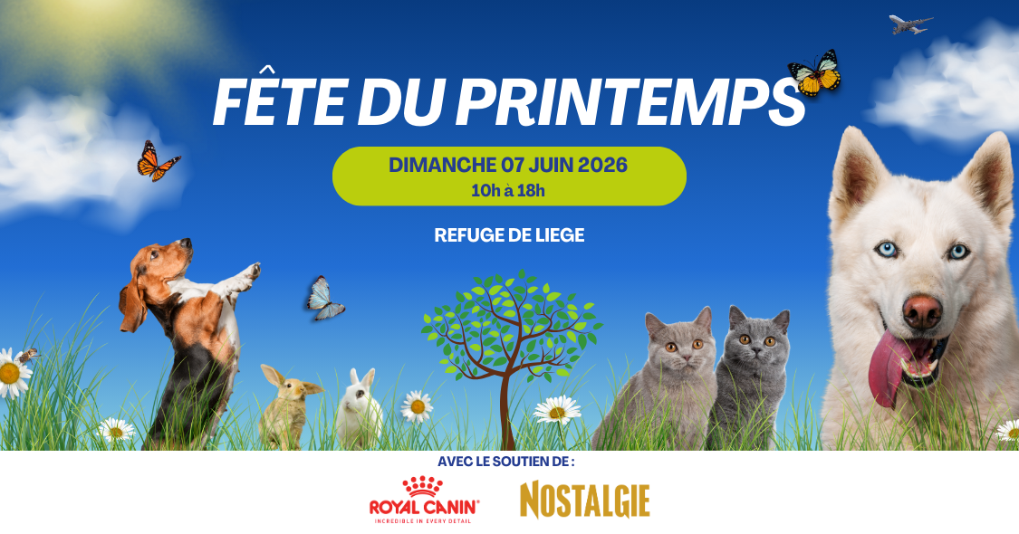 Portes Ouvertes - Refuge de Liège - 07 juin 2026 de 10h à 18h